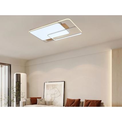 Plafonieră LED dimmabilă 280W/230V 3000-6500K + telecomandă