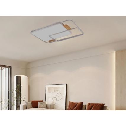 Plafonieră LED dimmabilă 280W/230V 3000-6500K + telecomandă