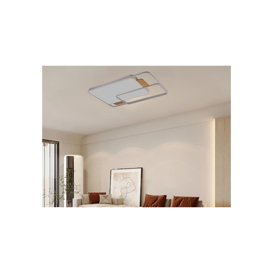 Plafonieră LED dimmabilă 280W/230V 3000-6500K + telecomandă