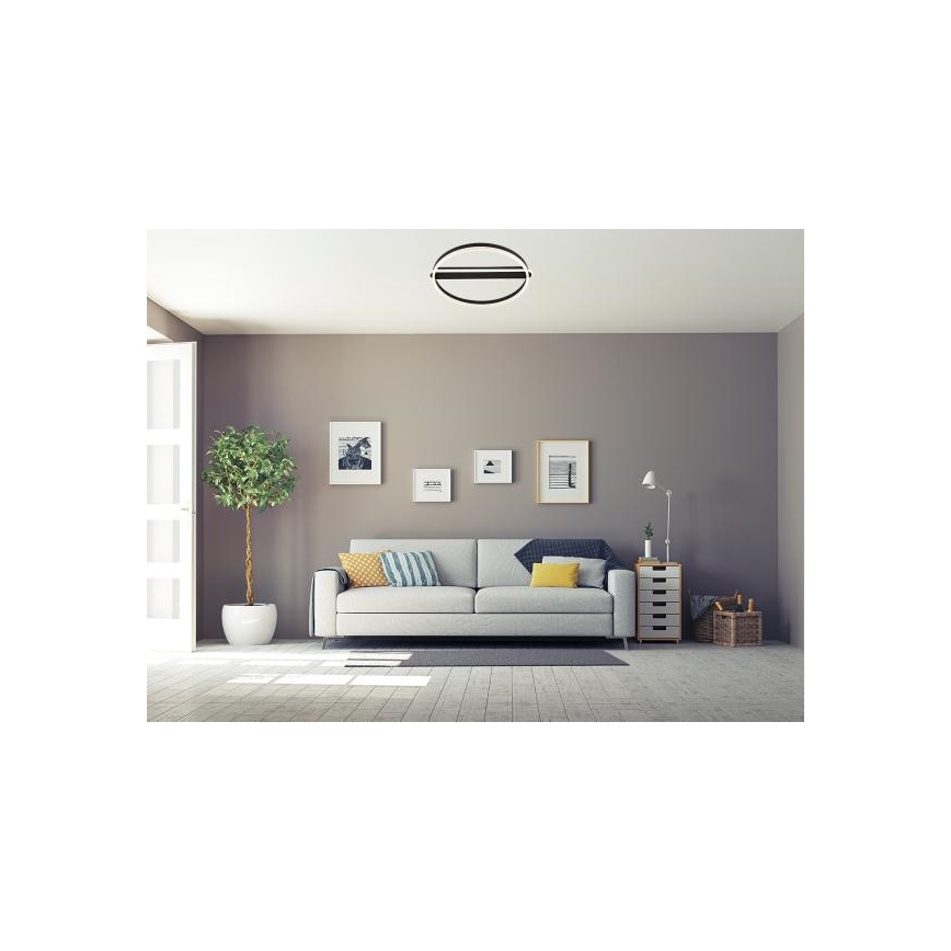 Plafonieră LED dimmabilă, 60W, 230V, 3000-6500K, cu telecomandă