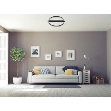 Plafonieră LED dimmabilă, 60W, 230V, 3000-6500K, cu telecomandă