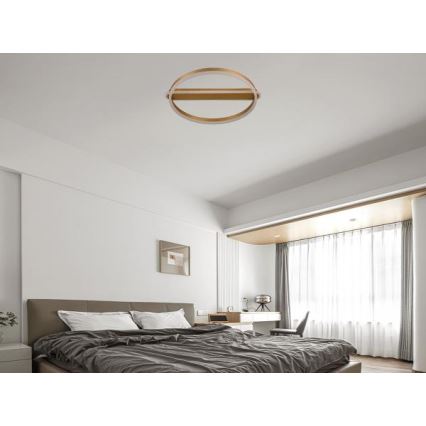 Plafonieră LED dimmabilă, 60W/230V, 3000-6500K, cu telecomandă