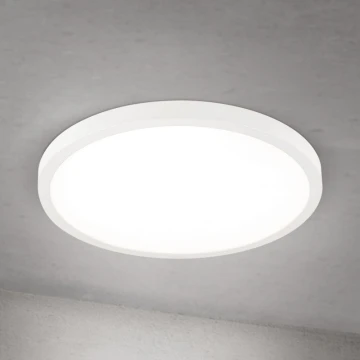 Plafonieră LED dimmabilă DISC, 30W, 230V, 2700/3000/4000K, Ø 40 cm, albă