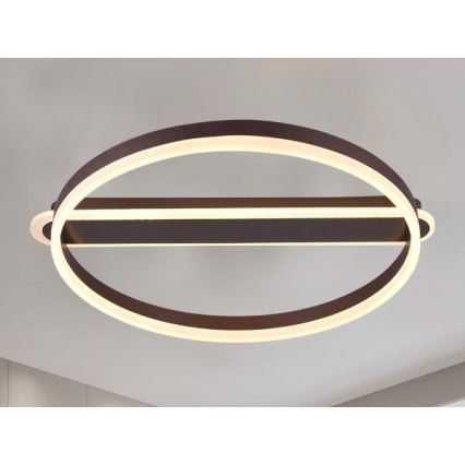 Plafonieră LED dimmabilă LED/60W/230V 3000-6500K + telecomandă