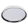 Plafonieră LED dimmabilă LIXAN LED/65W/230V 3000-6500K Ø 48,6 cm alb/negru + telecomandă