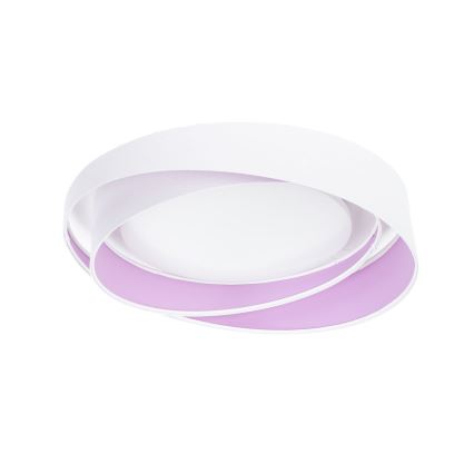 Plafonieră LED dimabilă SMART GALAXY MODERN LED/24W/230V 3000-6500K Ø 55 cm alb/violet + telecomandă