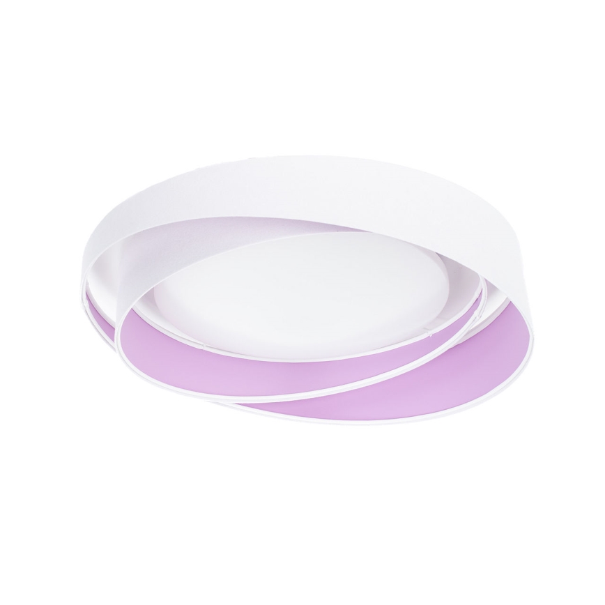 Plafonieră LED dimabilă SMART GALAXY MODERN LED/24W/230V 3000-6500K Ø 55 cm alb/violet + telecomandă
