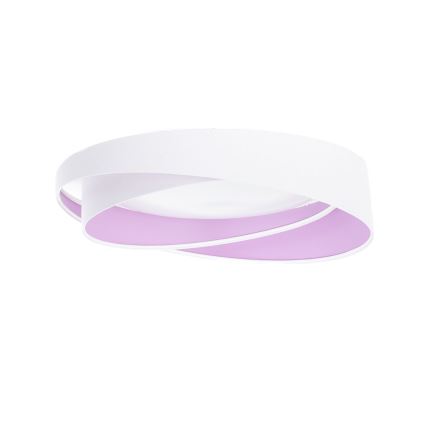 Plafonieră LED dimabilă SMART GALAXY MODERN LED/24W/230V 3000-6500K Ø 55 cm alb/violet + telecomandă