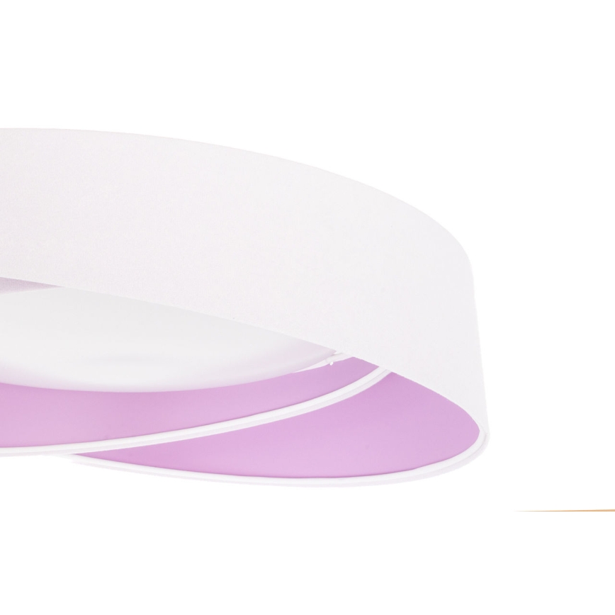 Plafonieră LED dimabilă SMART GALAXY MODERN LED/24W/230V 3000-6500K Ø 55 cm alb/violet + telecomandă