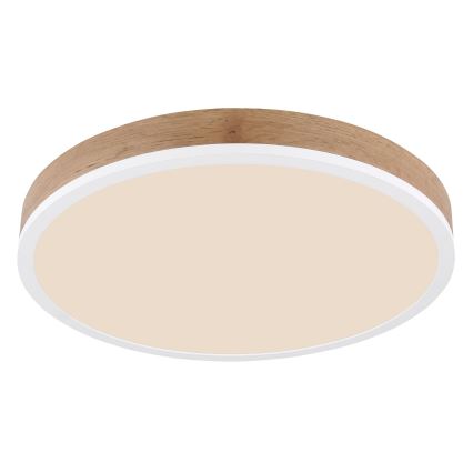 Plafonieră LED/24W/230V d. 45 cm maro Globo