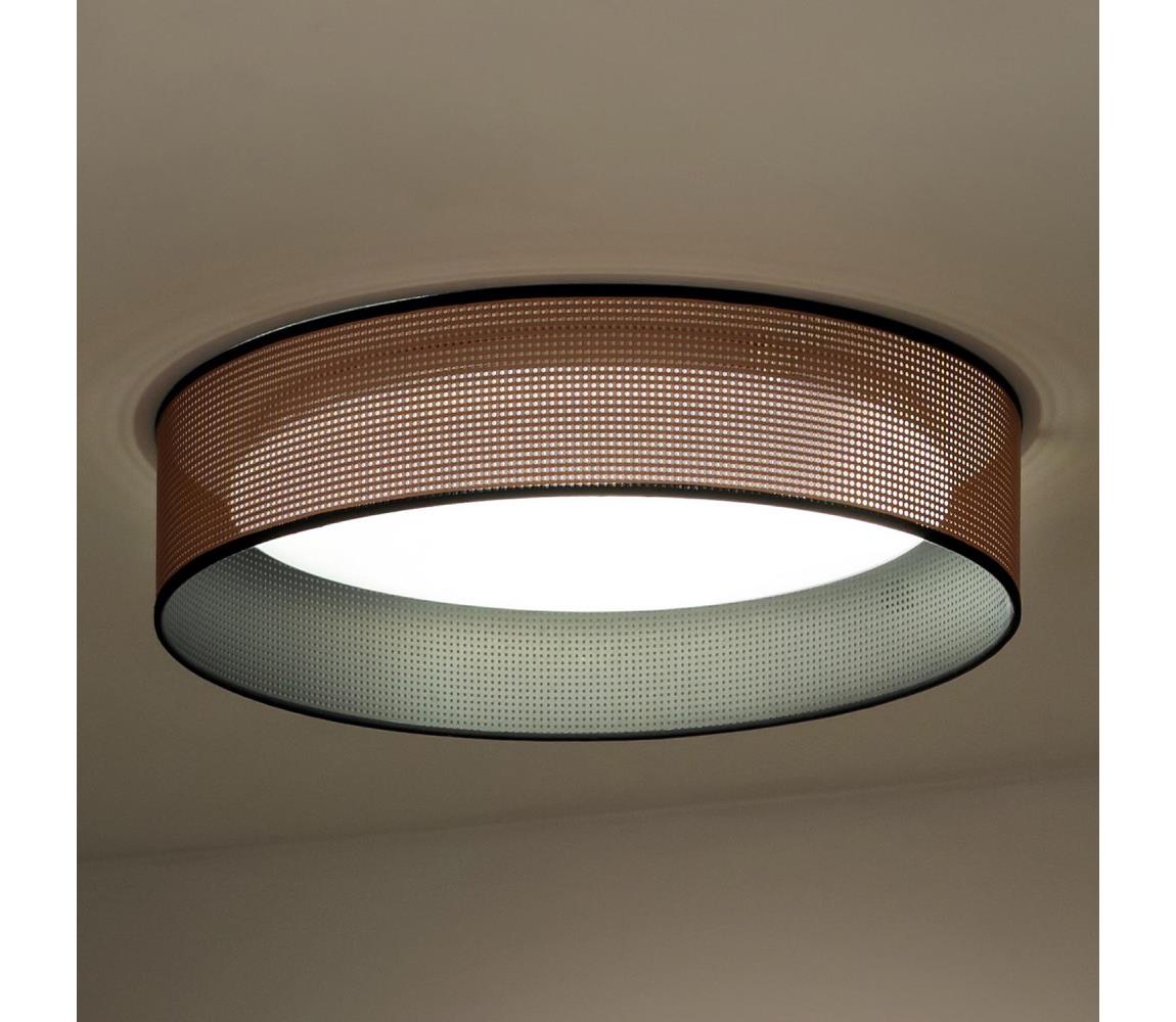 Plafonieră LED  ROLLER LED/24W/230V cupru/negru