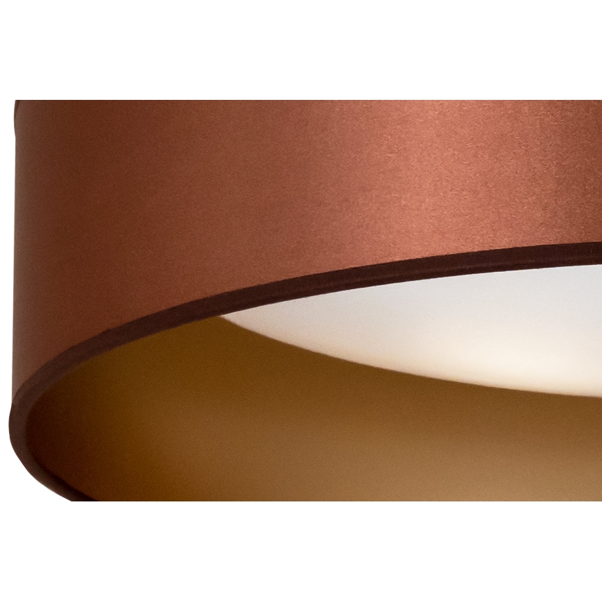 Plafonieră LED Duolla ROLLER LED/24W/230V d. 45 cm cupru/auriu