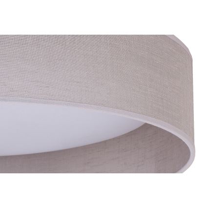 Plafonieră LED Duolla ROLLER LED/24W/230V d. 45 cm gri deschis