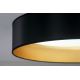 Plafonieră LED Duolla ROLLER LED/24W/230V negru/auriu