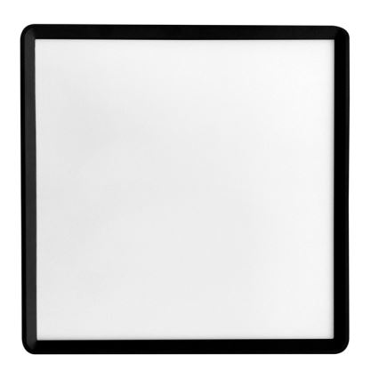 Plafonieră LED TERY LED/24W/230V 3000/4000/6000K 30x30 cm IP40 negru