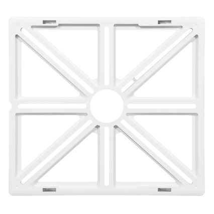 Plafonieră LED TERY LED/24W/230V 3000/4000/6000K 30x30 cm IP40 negru