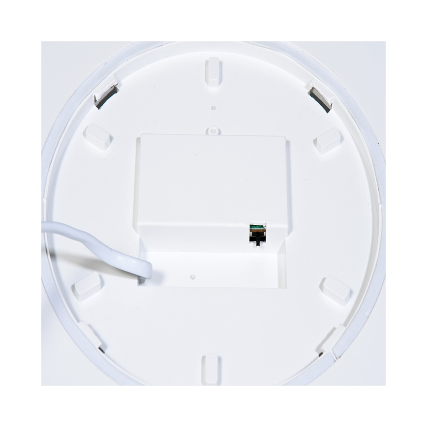 Plafonieră LED pentru baie MAKARON LED/24W/230V 3000/4000/6000K d. 30 cm IP44 negru