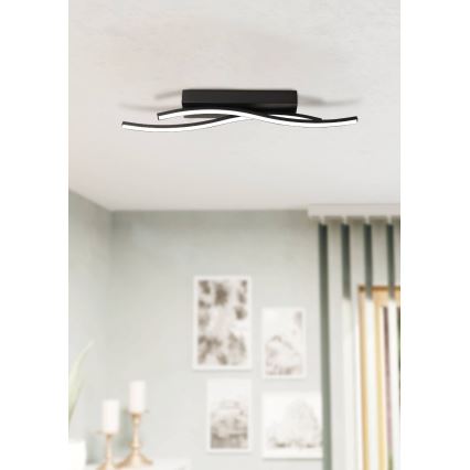 Plafonieră LED Eglo 31226 ALBORAYA LED/10,8W/230V 3000K negru