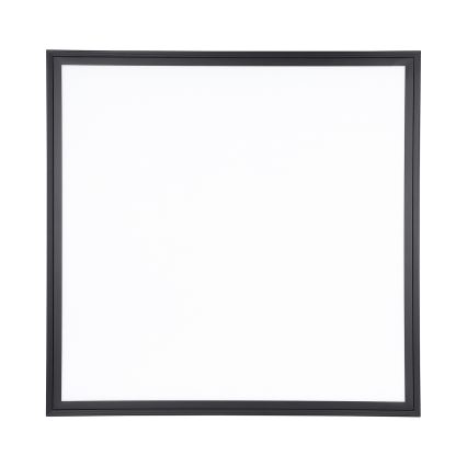 Plafonieră LED Eglo LED/33W/230V 60x60 cm negru