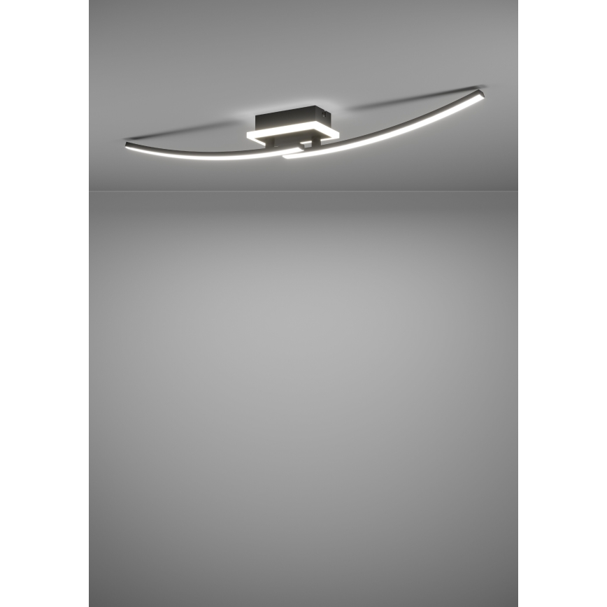 Plafonieră LED Eglo LED/12W/230V 4000K negru