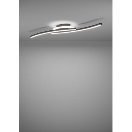 Plafonieră LED Eglo LED/12W/230V 4000K negru