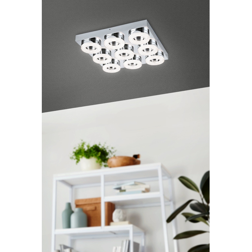 Plafonieră LED Eglo 95665 FRADELO 9xLED/4W/230V