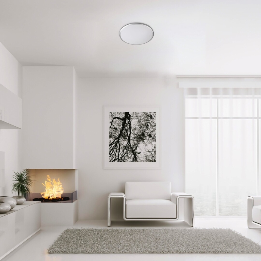 Plafonieră LED/18W/230V 4000K argintiu 27 cm Rabalux