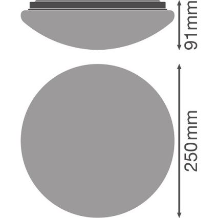 Plafonieră LED ESSENTIAL LED/13W/230V 3000K Ledvance