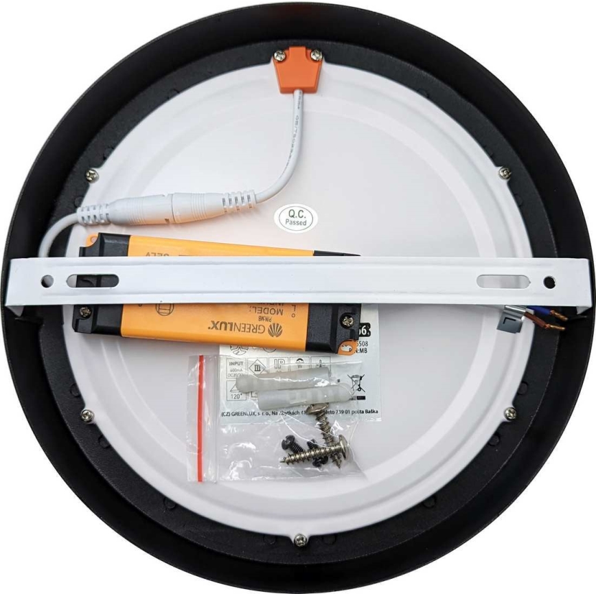 Plafonieră LED FENIX LED/12W/230V 2800K d. 17 cm