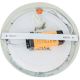 Plafonieră LED FENIX LED/12W/230V 3800K d. 17 cm alb zăpadă