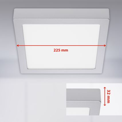 Plafonieră LED FIRE LED/16,5W/230V 4000K Briloner 7118-414