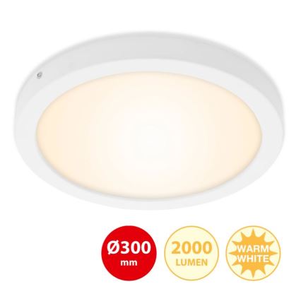 Plafonieră LED FIRE LED/21W/230V Briloner 7141-016