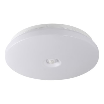Plafonieră LED FOGLER cu senzor de mișcare și de amurg, 24 W, 230 V, Ø 38 cm