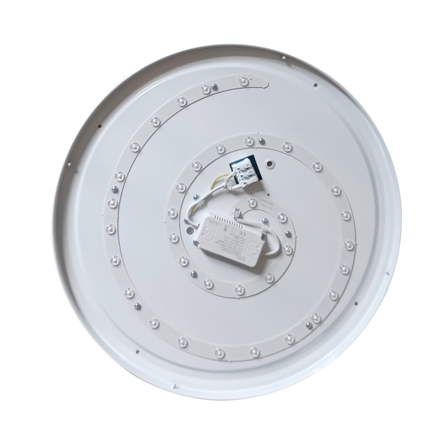 Plafonieră LED FOREST, 24 W, 230 V, Ø 39 cm, maro