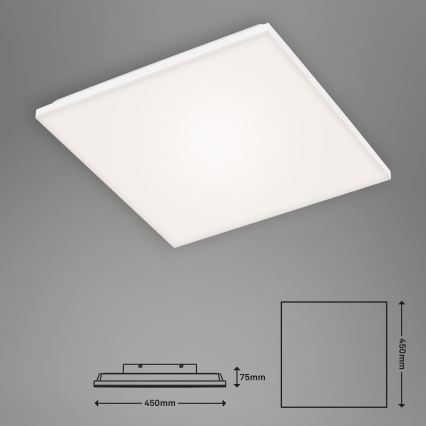 Plafonieră LED FRAMELESS LED/24W/230V Briloner 7376-116