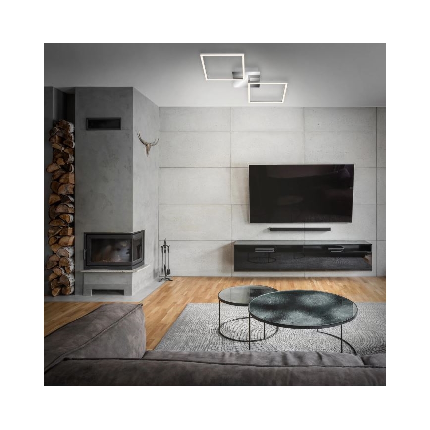 Plafonieră LED FRAMES 2xLED/16W/230V Briloner 3192-018