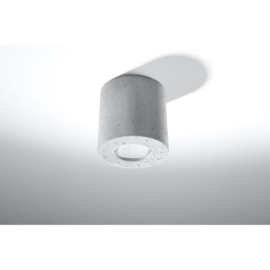 Plafonieră LED FRIDA 1xGU10/7W/230V beton Brilagi