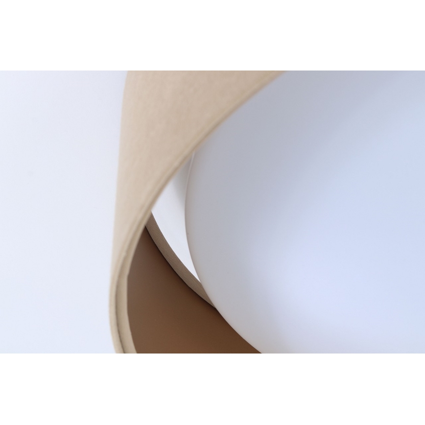 Plafonieră LED GALAXY LED/24W/230V, Ø 44 cm, bej/auriu