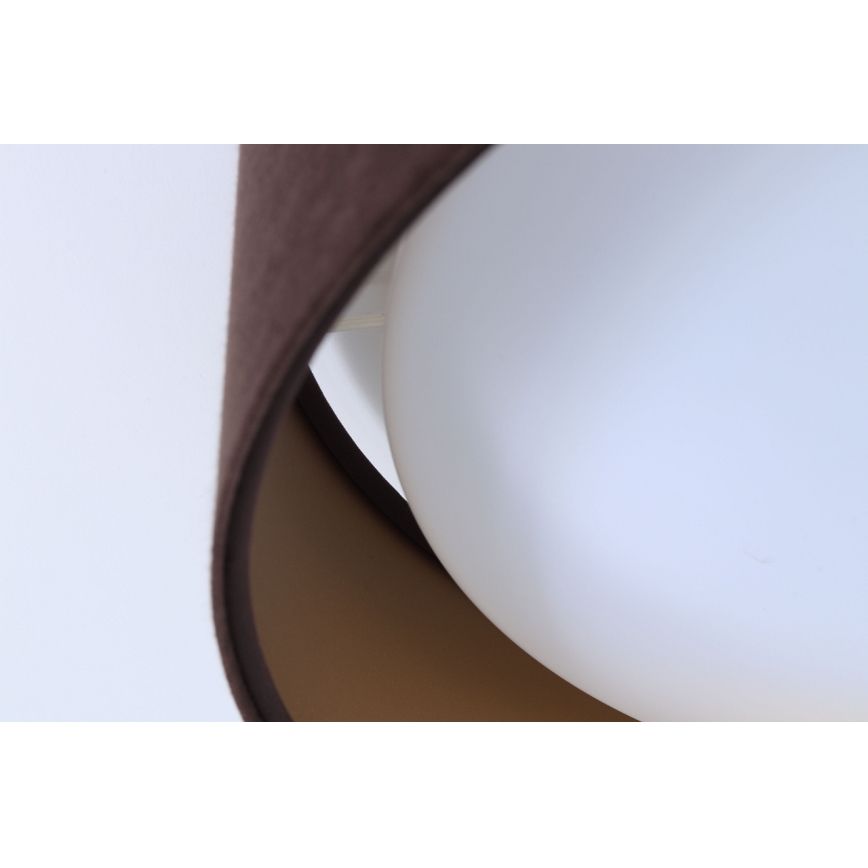 Lustr LED GALAXY LED/24W/230V diametru 44 cm maro/auriu