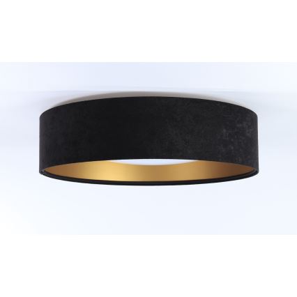 Plafonieră LED GALAXY, 24 W, 230 V, Ø 44 cm, negru/auriu