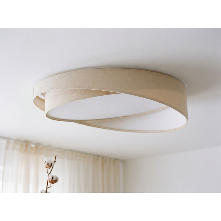 Plafonieră LED GALAXY MODERN, 24 W, 230 V, Ø 55 cm, crem/alb