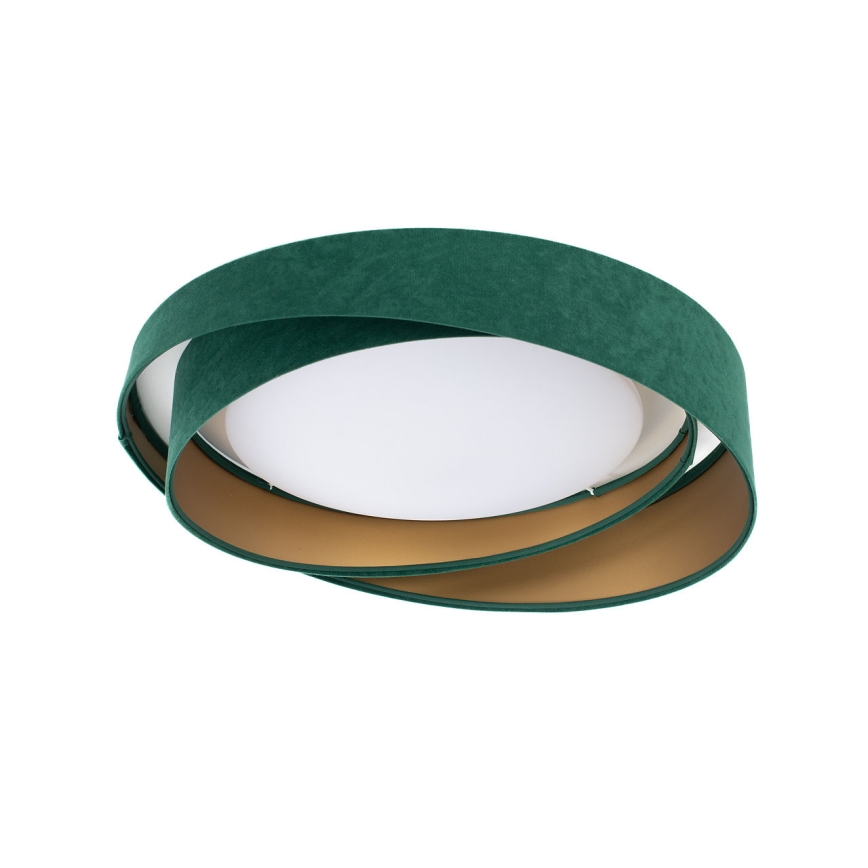Plafonieră LED GALAXY MODERN, 24 W, 230 V, Ø 55 cm, verde/auriu
