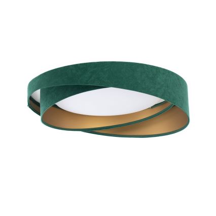 Plafonieră LED GALAXY MODERN, 24 W, 230 V, Ø 55 cm, verde/auriu