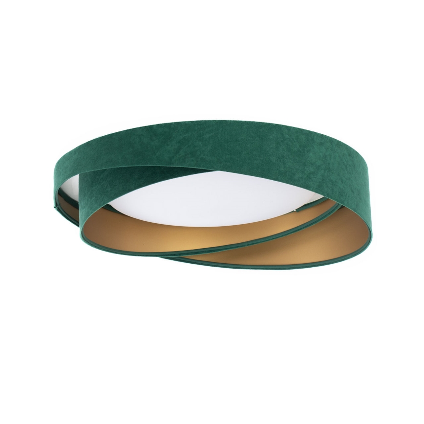 Plafonieră LED GALAXY MODERN, 24 W, 230 V, Ø 55 cm, verde/auriu