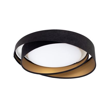Plafonieră LED GALAXY MODERN, 24W, 230V, Ø 55 cm, negru/auriu