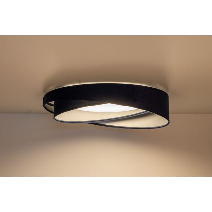 Plafonieră LED GALAXY MODERN LED/24W/230V Ø 55 cm albastru/argintiu