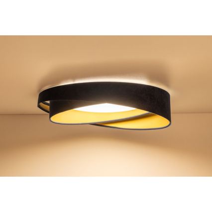Plafonieră LED GALAXY MODERN LED/24W/230V Ø 55 cm albastru/auriu
