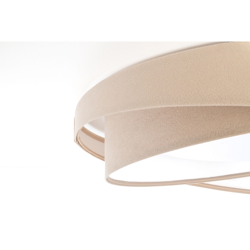 Plafonieră LED GALAXY MODERN LED/24W/230V, Ø 55 cm, bej/alb