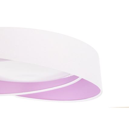 Plafonieră LED GALAXY MODERN Ø 55 cm, 24 W, 230 V, alb/violet