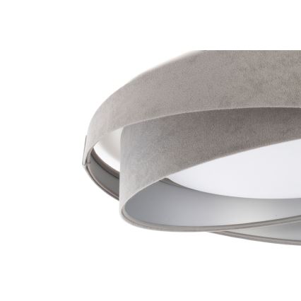 Plafonieră LED GALAXY MODERN, Ø 55 cm, 24 W, 230 V, gri/argintiu